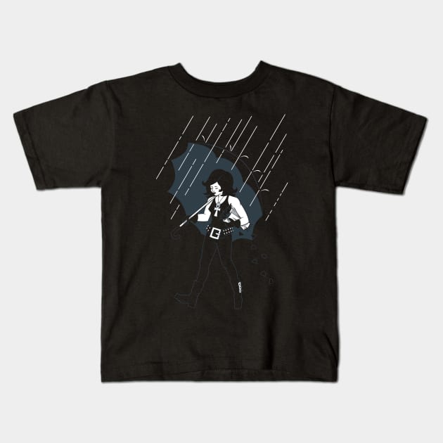 Endless Death - Morton Salt Girl - Goth Kids T-Shirt by Nemons